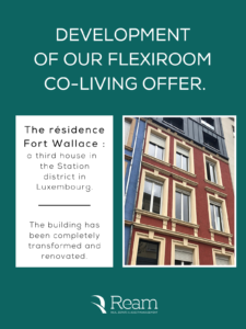 development of our flexiroom coliving offer 